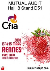 Mutual Audit Hall 8 Stand D51 au CFIA 2018